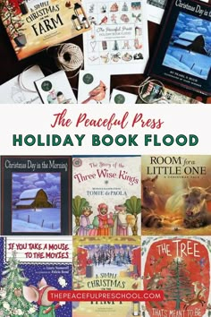 the peaceful press holiday book flood