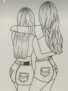 two girls with their arms around each other