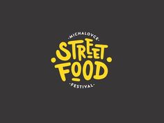 the logo for street food festival