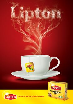 Lipton on Behance Lipton Tea, Tea Labels, Film Poster Design, Publicidad Creativa, Simple Poster, Vi Design, Food Graphic Design, Tea Brands, Guerilla Marketing