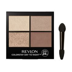 Revlons #1 powder eyeshadow is better than ever and lasts longer. Now with an enhanced buttery-soft feel and true color payoff. Updated day-to-night transitional shades build and blend for soft and chic to bold and dramatic eyeshadow looks. Modern powder-cream hybrid formula wears up to 24 hours. Featuring 9 quads in neutral, romantic and bold tones, including 4 bestsellers and 5 never seen before trend-forward shade palettes. Whatever your day looks like, these palettes have you covered. Size: Dramatic Eyeshadow, Revlon Cosmetics, Makeup You Need, Shiny Lipstick, Revlon Makeup, Eyeshadow Quad, Revlon Colorstay, Shimmer Eyeshadow, Bold Makeup