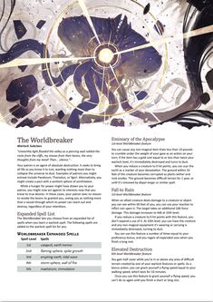 an advertisement for the worldbreakerer magazine, featuring artwork by artist and graphic designer