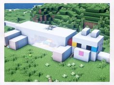 Case Minecraft, Minecraft Wall, House In Minecraft, Minecraft Mansion, Minecraft House Plans