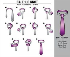 Balthus knot Windsor Knot