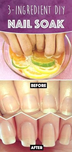 Diy Nail Soak, How To Grow Nails