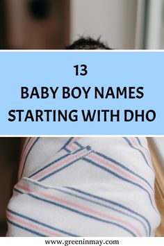 baby boy names starting with dho