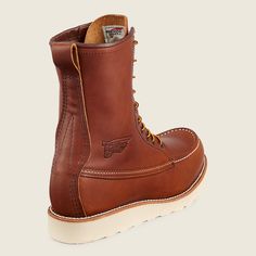 Traction Tred | Red Wing Red Wings Boots Outfit, Red Wings Boots, Irish Setter Boots, Pull On Work Boots, Boots Outfit Men, Wing Boots, Old Boots, Leather Work Boots, Fly Repellant