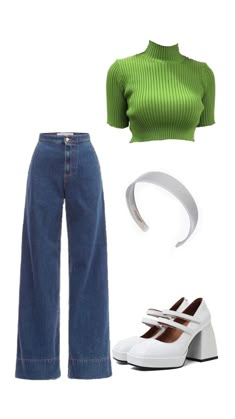 00s Mode, 70s Inspired Fashion, Look Retro, Swaggy Outfits, Jeans Outfit, Mode Vintage, Casual Style Outfits, Teen Fashion Outfits