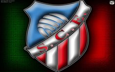 the logo for the soccer team, as it appears to be in red and blue