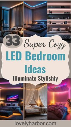 33 super cozy led bedroom ideas to illuminate stylishy in your home