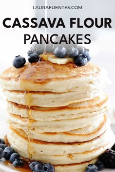 Cassava Pancakes, Cassava Flour Pancakes, Cassava Recipe, Paleo Pancakes, Pancake Calories, No Flour Pancakes, Low Histamine Diet