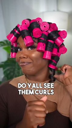 Perm rod set tutorial on natural hair #permrodset #rodset #naturalhair #naturalhairstyles Perm Rod On Natural Hair, Roller Set On Bob Haircut, Short Hair Rod Set Natural, Perm With Big Rods Curls, Clip Ends On Natural Hair, Large Perm Rods Curls Natural Hair, Short 4c Perm Rod Set, Wet Set Hairstyles For Black Women, Hair Rods Curls Tutorials