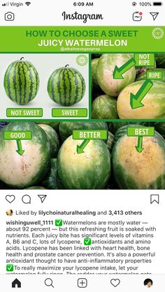 how to choose a sweet watermelon