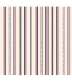 a purple and white striped wallpaper with vertical stripes on the bottom half of it