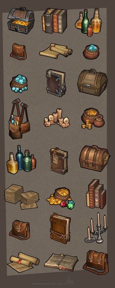 an image of various items that are in the game