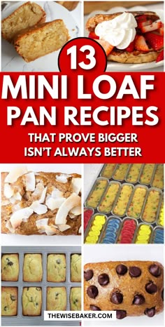 13 mini loaf pan recipes that prove bigger isn't always better