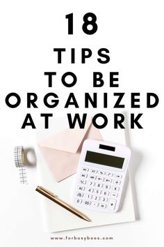 How to be organized at work - For Busy Bee's Work Organization Printables, Work Notebook Organization, Get Organized At Work, Stay Organized At Work, At Work Office, Ways To Stay Organized, Organized At Work, Productive At Work, How To Stay Organized