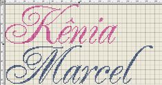 a cross stitch pattern with the words team and name on it, as well as an arrow