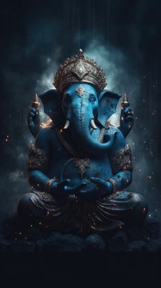 Hindu mythology god Ganesh Shri Ganesh Images, Hanuman Hd Wallpaper, Ganesh Wallpaper, Pictures Of Shiva, Ganesh Art, Ganesh Images, Hinduism Art