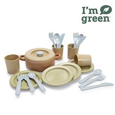 an assortment of kitchen utensils and dinnerware