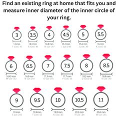 Best Ring Size Tool at Inspire Uplift and BONUS International Ring Size Chart with various Countries!The easiest way to find your ring size for fingers and toes. Only two ways sizer at Inspire Uplift!Printable Ring Sizer Ring Size Finder Ring Size Measuring Tool International Ring Size Chart Measure Ring Size Toe Ring SizerFor Printing with the correct scale, please press Ctrl+P, select custom scale at 100%, and choose paper source by pdf page size, then print it out.WHAT’S INSIDE:* 1 x PDF Inst Ring Size Chart, Printable Ring Sizer, Measure Ring Size, Page Sizes, Toe Ring, Paper Source, Measurement Tools, Rings Cool, Ring Sizer