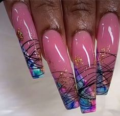 Sculptured Nails Design, Nail Bling Designs Rhinestones, August Birthday Nails, Glam Nails Coffin, Carnival Nails Designs, Long Exotic Nail Designs, Bling Nail Designs, 90s Inspired Nails, Gel Nails Winter