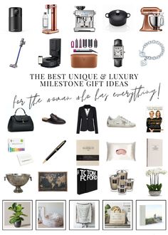 the best unique and luxury milestone gift ideas