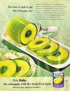 an advertisement for deli's pick - dole with the fresh - fruit taste