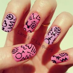 Nailart Ideas, Nail Lab, Funky Nail Art, Indigo Nails, Down Town, Brain And Heart, Art Nails, Funky Nails, Nail Technician