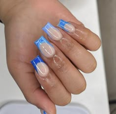 Greece Nails, Nails Biab, Nails 2025, Holiday Acrylic Nails, Image Nails, Sam & Cat, Special Nails, Blue Acrylic Nails