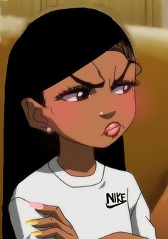 girl sad ✨ Cute Baddie Profile Pictures, Cute Animated Profile Pictures, Pdp Aesthetic Girl, Tiktok Wallpaper Profile, Cartoon Profile Pics Black Women, Black Profile Pics Aesthetic, Baddie Cartoon Pfp Wallpaper, Wallpaper Baddie Black, Spam Pfp Baddie Wallpaper