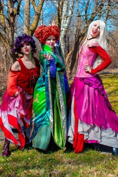 Hocus Pocus Costumes for Adults Halloween Costumes For Sisters, Diy Adult Halloween Costumes, Sister Halloween Costumes, Halloween Costumes For Adults, Sister Costumes