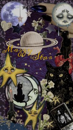 Deep purples stars celestial imagery that gives us nostalgia Mazzy Star Wallpaper, Celestial Aesthetic, Cute Maxi Skirts, 90s Whimsigoth, Autumn Is Coming, Mazzy Star, Celestial Art, Star Wallpaper, Purple Wallpaper