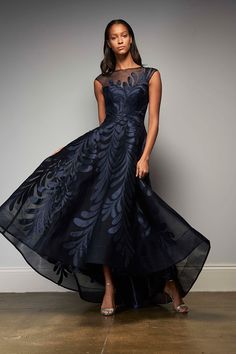 Park108 Evening Dress This item is a final sale. No Returns or Exchanges. Bar Mitzvah Themes, High Low Dress Formal, Mog Dresses, Embroidered Lace Dress, Hair Kids, Mother Of Groom Dresses, Trendy Wedding Hairstyles, Hairstyles Men, Mother Of Groom