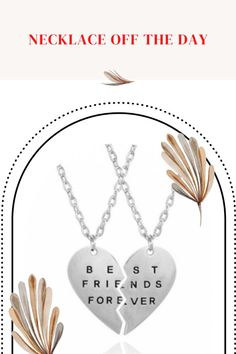 I think this gorgeous necklace would be a great choice. Choosing the perfect piece of jewelry will ensure you and your best friend remain close for a lifetime and ensure your friendship will endure. Friends Come And Go, Gal Pal, Lovely Necklace, Come And Go, Best Friends Forever