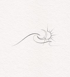 a drawing of a hand holding the sun