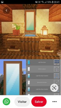 an image of a room in minecraft