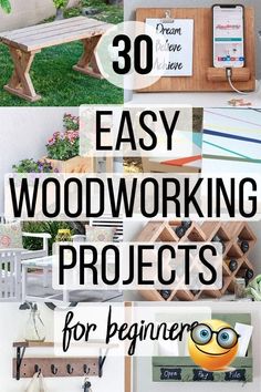 woodworking projects for beginners that are easy to make and great for home decor