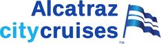 the logo for alcatraz city cruises