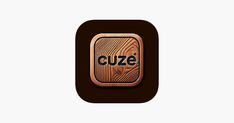 an app icon with the word cuze on it