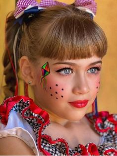 Neutral Makeup, Kids Makeup, Light Makeup, Colorful Makeup, Simple Makeup, Painting For Kids, Face Painting, Pretty Dresses, Makeup Artist