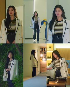 Hong Haein Queen Of Tears Outfits, Hong Haein, Casual Office Style, Kdrama Outfits, Internship Outfit, Drama Fashion, Casual Fashion Trends, Korean Casual Outfits, Fashion Inspiration Design