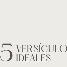 the logo for 5 versiculos ideales, which is designed to look like