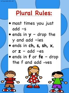 a poster with three children on it that says,'plurl rules most times you