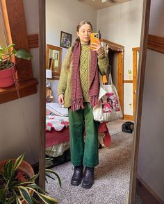 Caitlin B. ☻ (@thrift_bee) • Instagram photos and videos Whimsical Street Style, Comfortable And Stylish Outfits, Women Rock Outfits, Fall Thrifting Outfits, Star Cardigan Outfit, Eclectic Casual Outfits, Casual Whimsical Outfits, Fall To Winter Outfits, Eclectic Fall Outfits