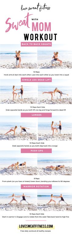 a woman doing squats on the beach with text overlay that reads, how to do