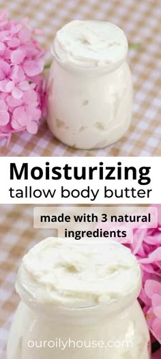 Beef Tallow Body Butter, Tallow Body Lotion, Tallow Whipped Body Butter, Whipped Tallow Body Butter Recipe, Tallow Body Butter Recipe, Whipped Tallow Body Butter, Tallow Lotion Recipe, Tallow Recipes, Homemade Tallow