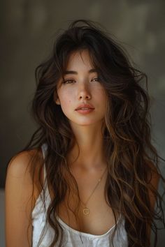 Trendy Womens Haircuts, Wavy Bob Haircuts, Side Bangs Hairstyles, Side Bangs, Asian Hair, Volume Hair, American Beauty, Side Part