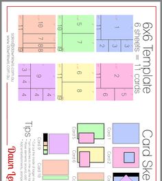 a poster with different colors and shapes for the floor plan, which includes two separate sections