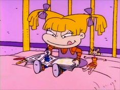 Scout Aesthetic, Angelica Rugrats, Blythe Baxter, Angelica Pickles, Rugrats All Grown Up, Hyper Fixation, Purse Essentials, Cartoon Tv Shows, 90s Cartoons